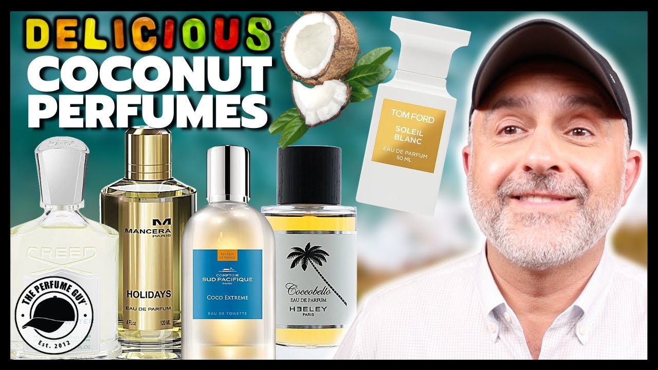 Top 20 DELICIOUS COCONUT FRAGRANCES | Favorite Coconutty Perfumes Ranked 🥥🥥🥥 🌴🌴🌴