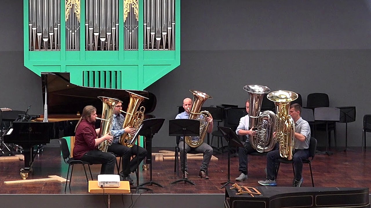 Klasse Prof. Albert Wieder - Tubaquintett - A. Bruckner: Vexilla regis
