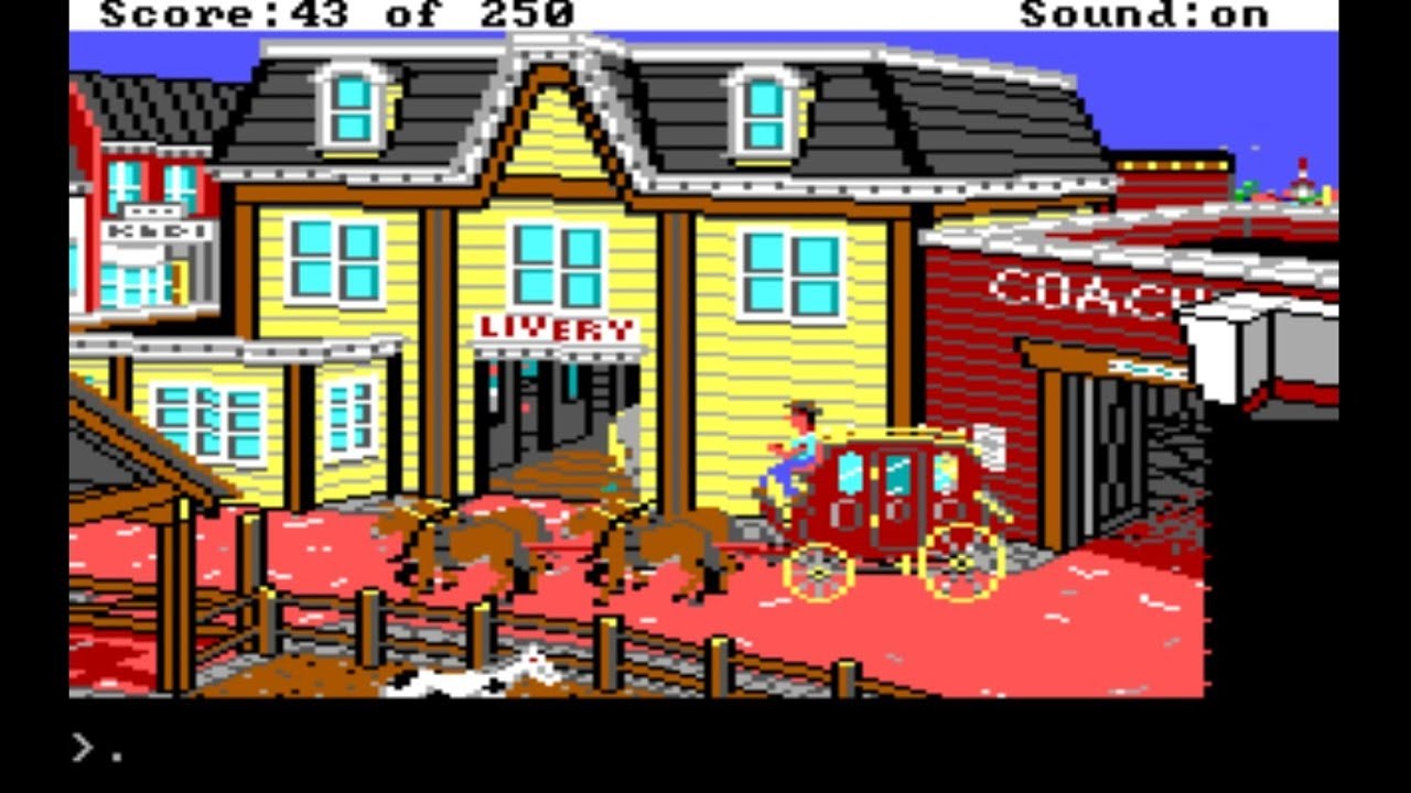 Gold rush pc game (Sierra/1988)
