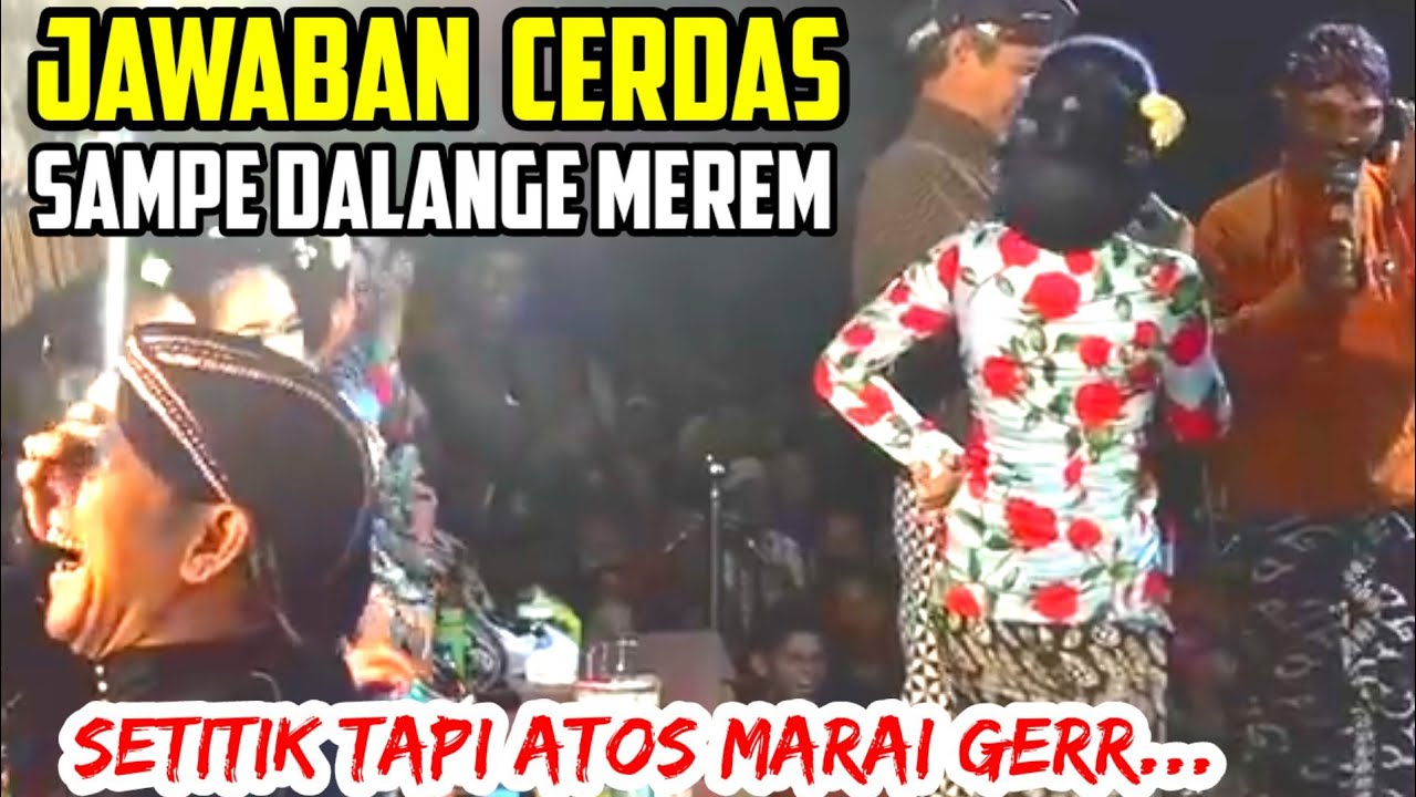 Huahaha..jawaban Atos marai mangkel Limbukan Ki Seno, Sinden Elisa Lawan den baguse ngarso