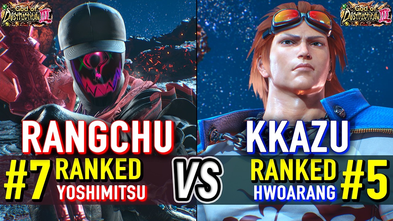 T8 🔥 RANGCHU (#7 Ranked Yoshimitsu) vs KKAZU (#5 Ranked Hwoarang) 🔥 Tekken 8 High Level Gameplay