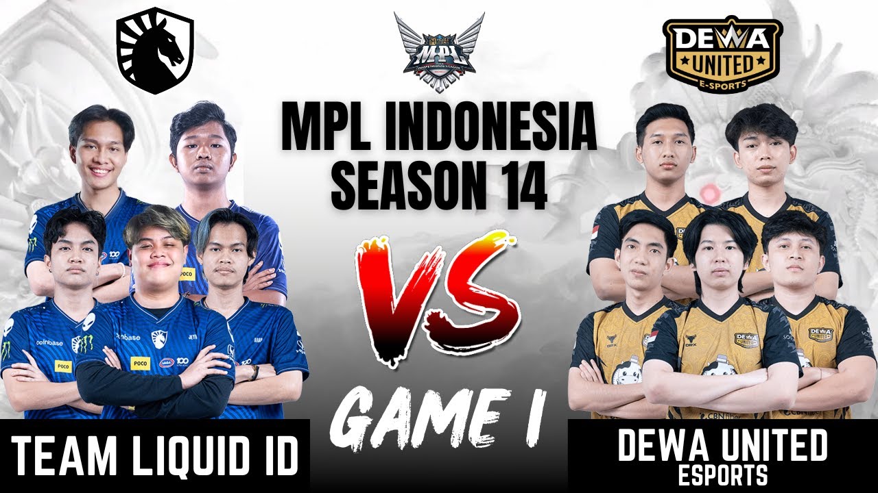 TLID VS DEWA | TEAM LIQUID ID vs DEWA UNITED ESPORTS GAME 1 | MPL ID S14 | ENGLISH - Week 3 Day 2