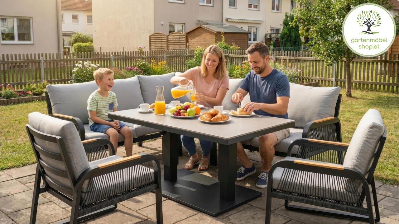 Lara Eckbankgruppe - Gartenmöbelshop.at