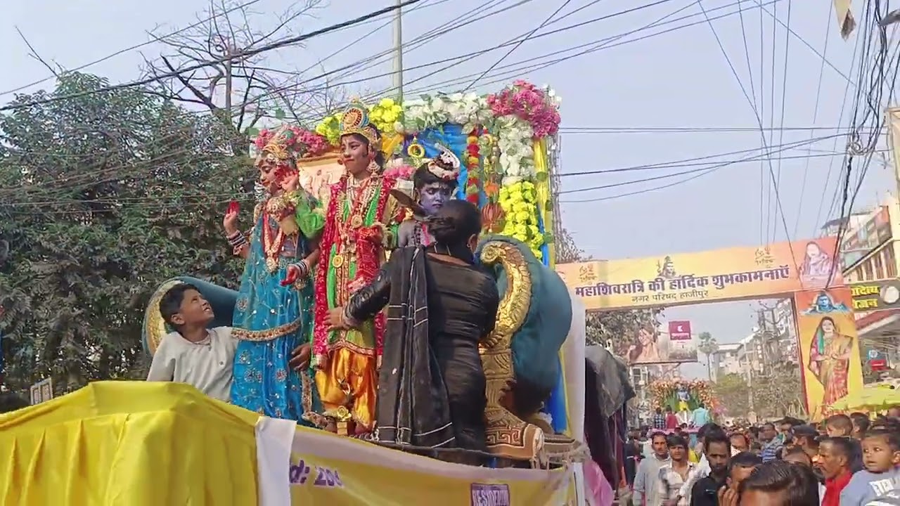 Hajipur Maha Shivratri Jalus 2026 || Ayush Kunal || Hajipur 