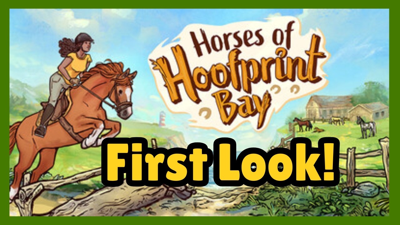 This Hand-Drawn Horse Game is SO CUTE!