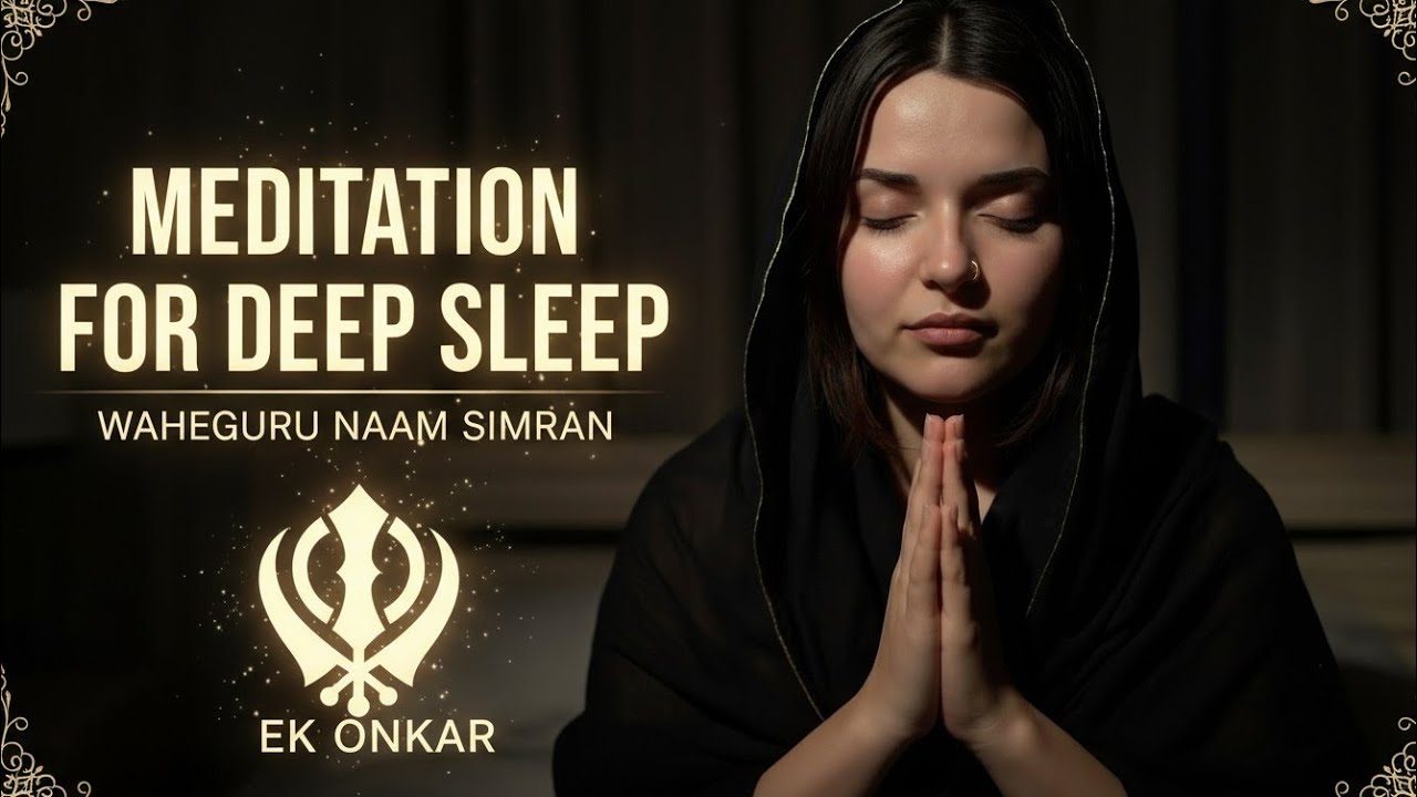 30 Minutes Deep Sleep Meditation | Waheguru Naam Simran | Jenna Kaur | shabad kirtan waheguru live 