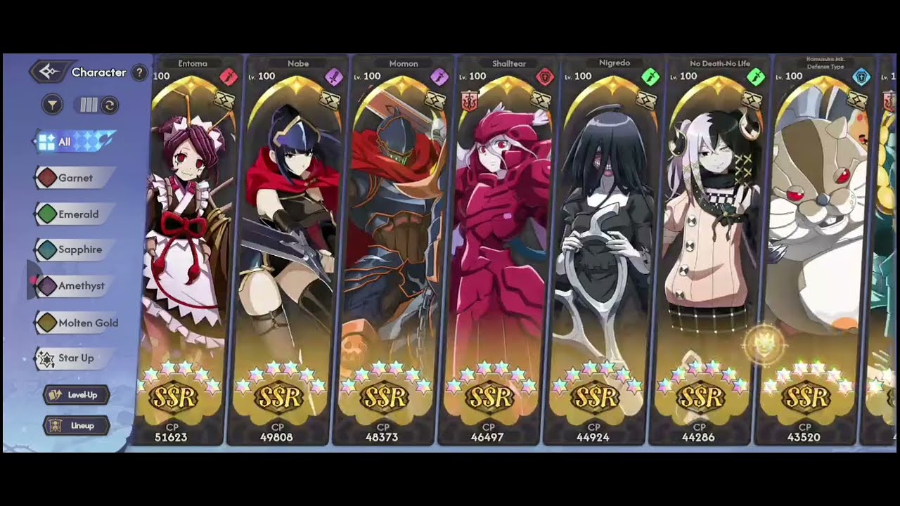 Lord Of Nazarick Hamusuke's Best Sinergy explained, Chase characters with Critical Damage 