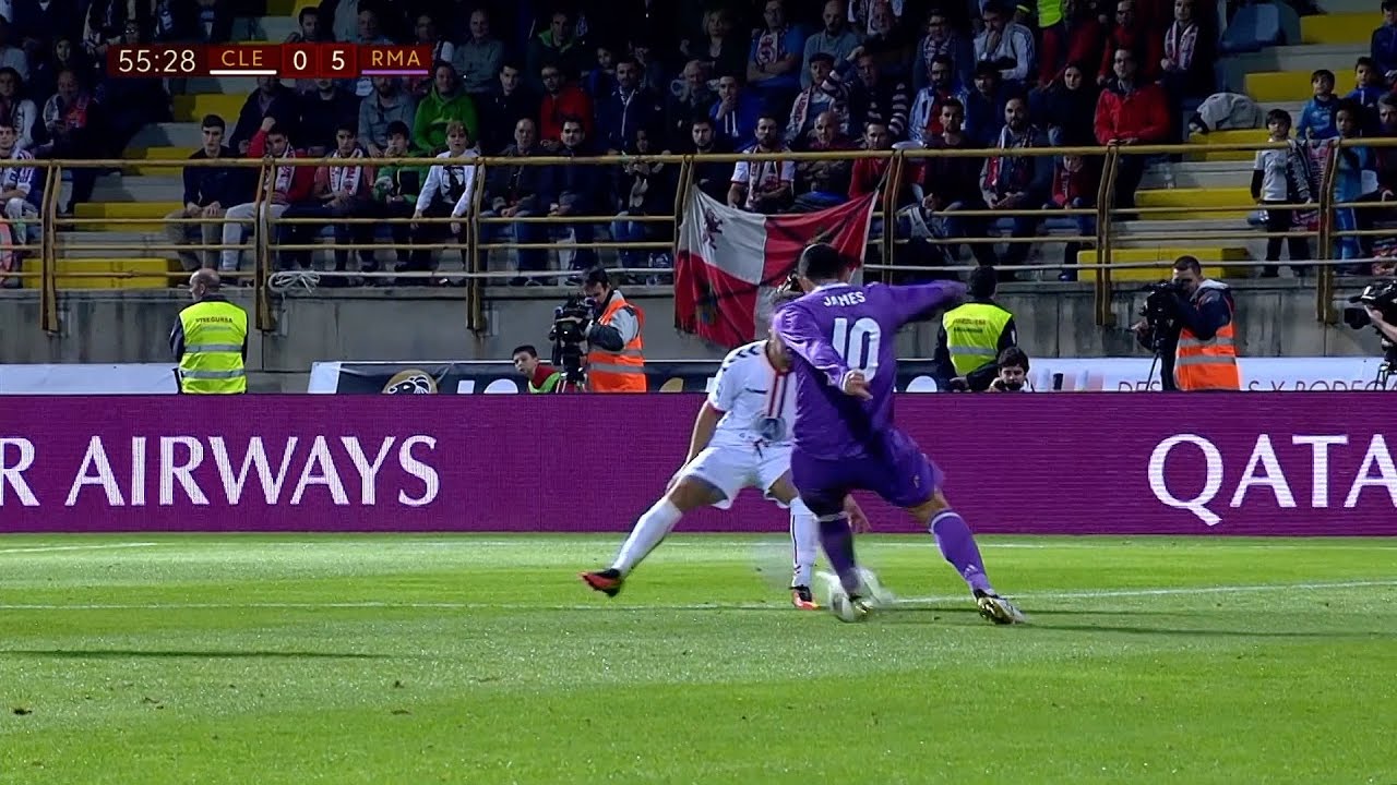 James Rodriguez vs Cultural Leonesa Away HD 1080i (26/10/2016) by JamesR10