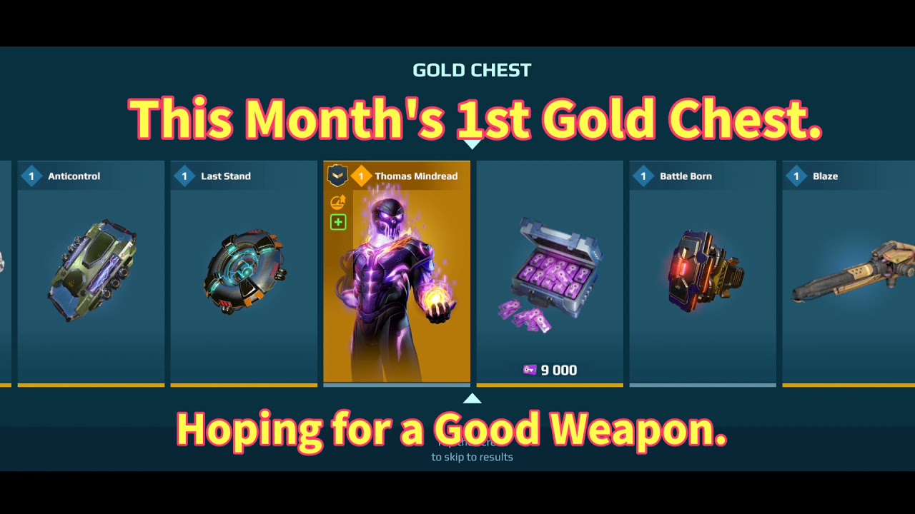 War Robots. Same Prize for the 4th time. War Robots. This Month's Gold Chest.