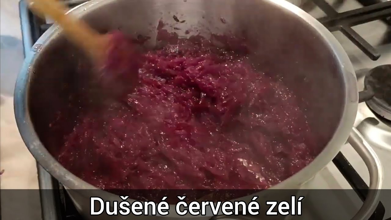 Dušené červené zelí - recept