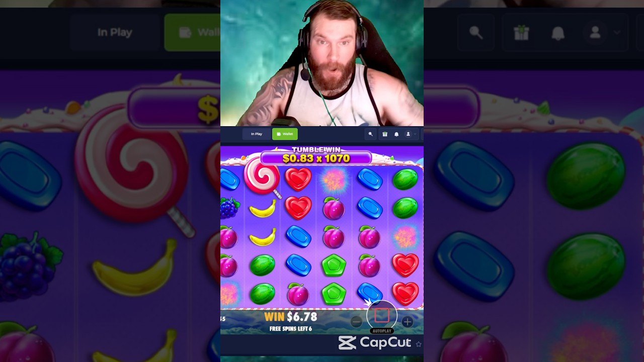 Sweet Bonanza 1000 massive hit! #slots #gambling #massivewin
