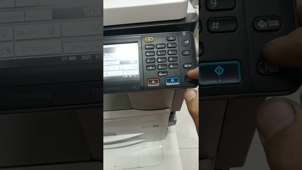 Ricoh mp 2501sp light print problem