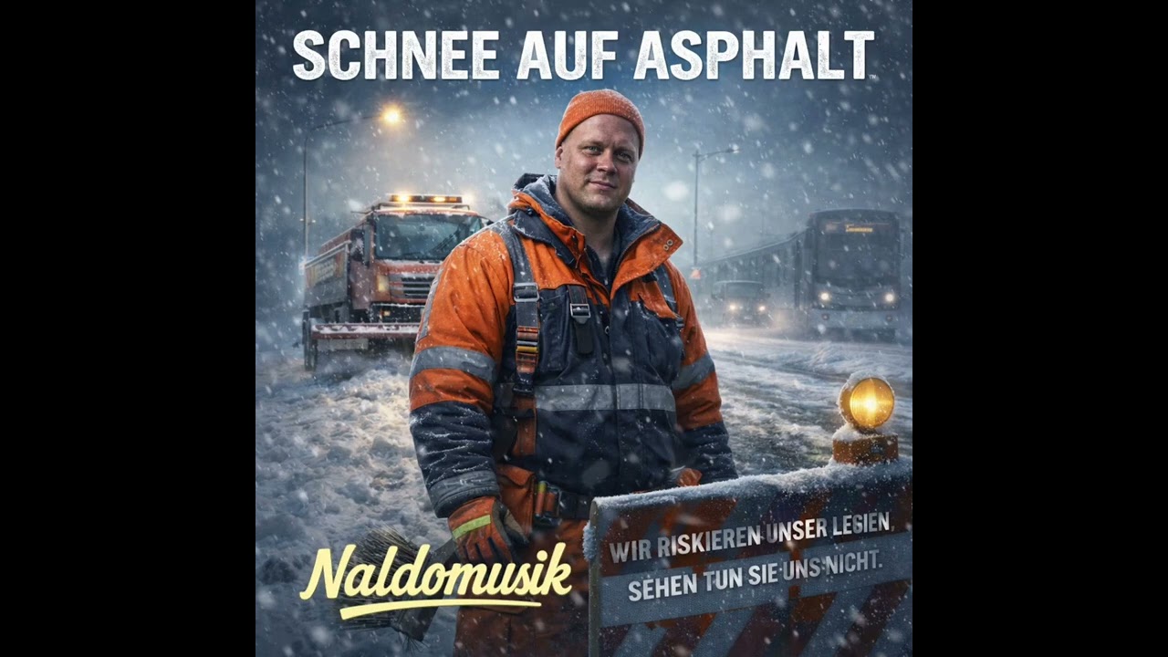 Schnee auf Asphalt 