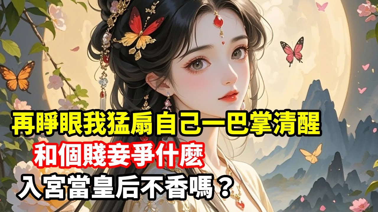 再睜眼我猛扇自己一巴掌清醒，和個賤妾爭什麽，入宮當皇后不香嗎？