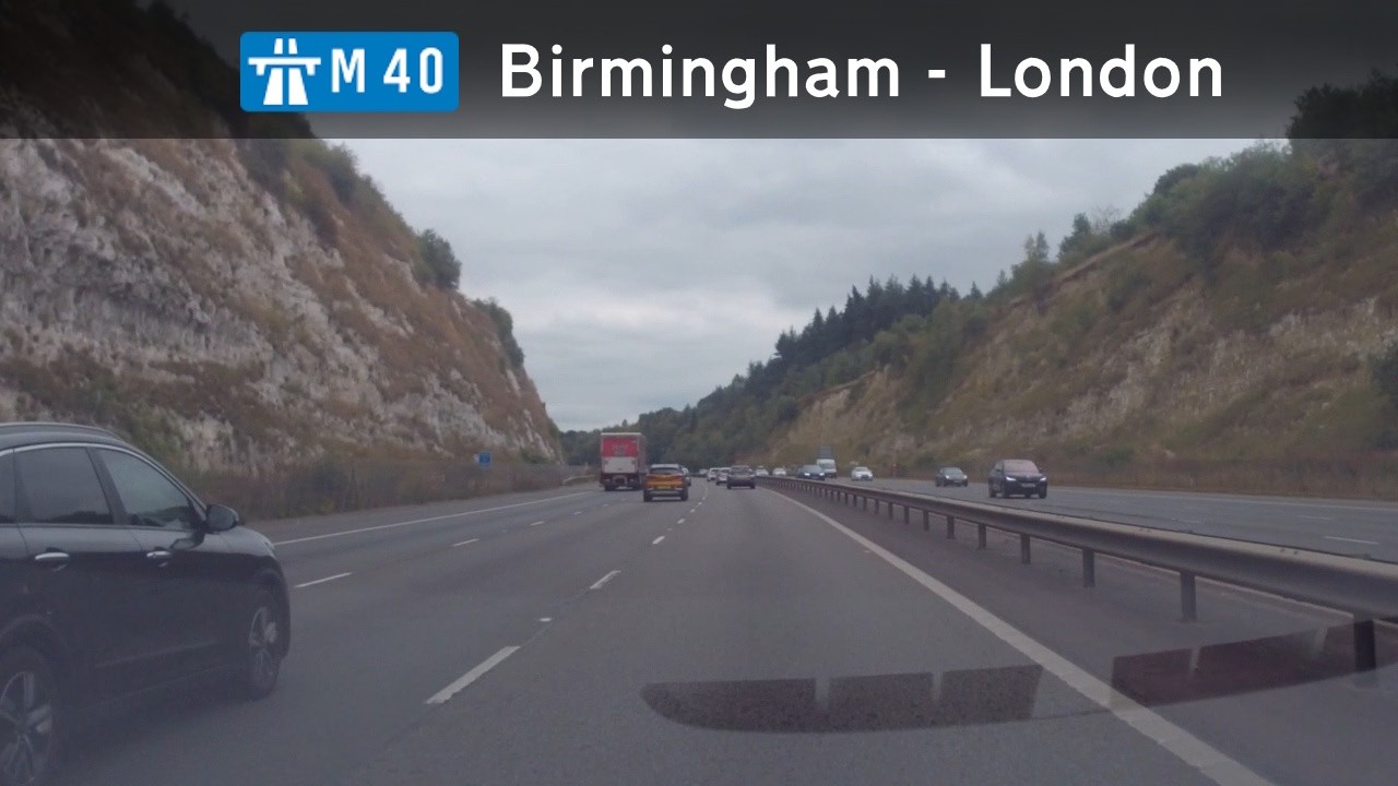 🏴󠁧󠁢󠁥󠁮󠁧󠁿 M40 Birmingham-London - Full length