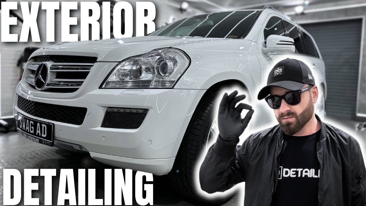 Czy na białym aucie widać rysy? Projekt MERCEDES GLS: Detailingowe mycie | polerowanie | ceramika