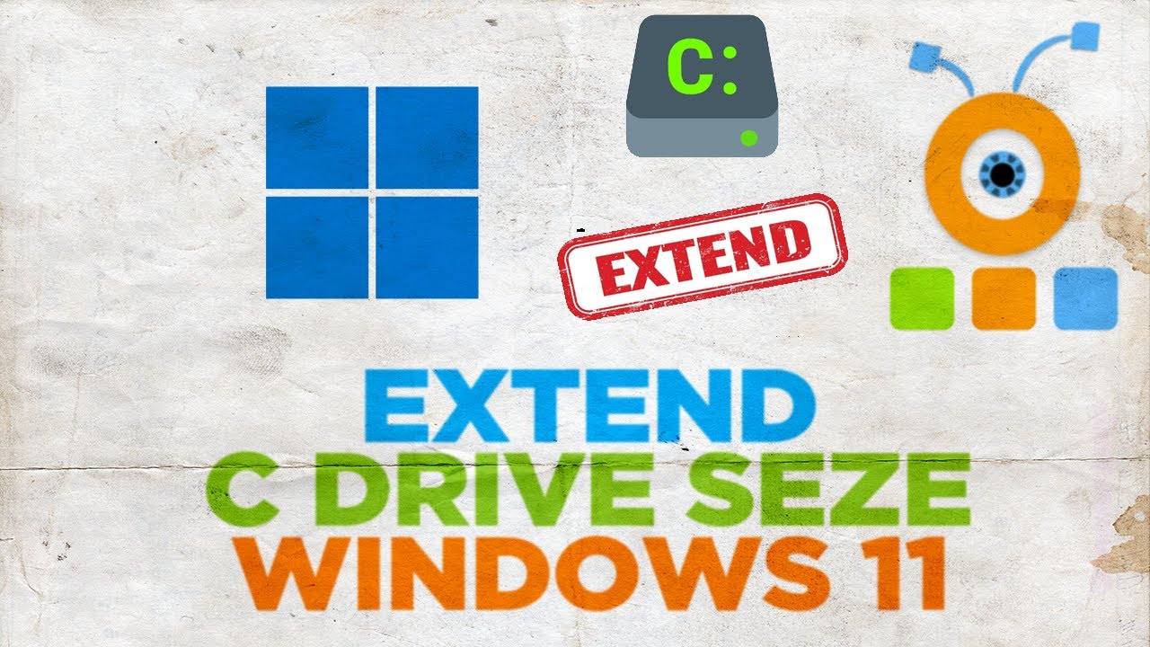 How To Extend C Drive size in Windows 11