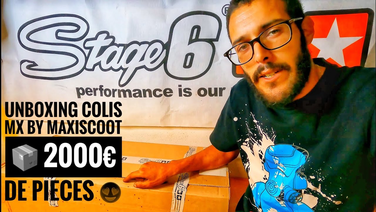 Unboxing Colis Motocross By Maxiscoot 💚, 2000&euro; de Pieces dans un Carton 📦