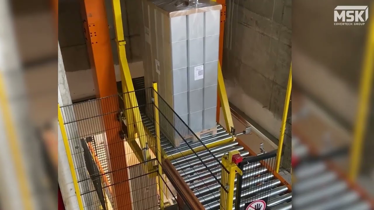 HEYNDRICKX Engineering - MSK Covertech automatische outbound met truckverlading