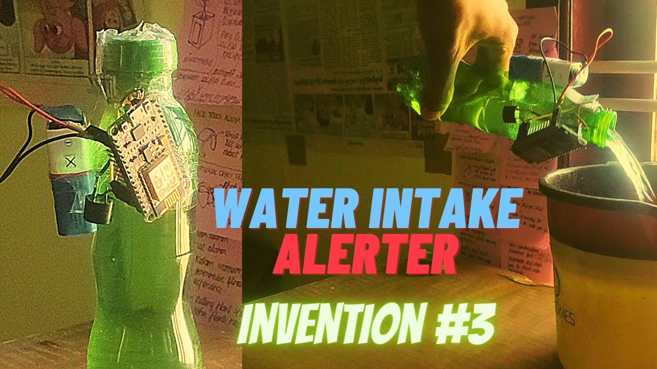 Water Intake Alerter Device | Dehydration-ah Prevent பண்ணலாம் | Ideas and Innovations #3