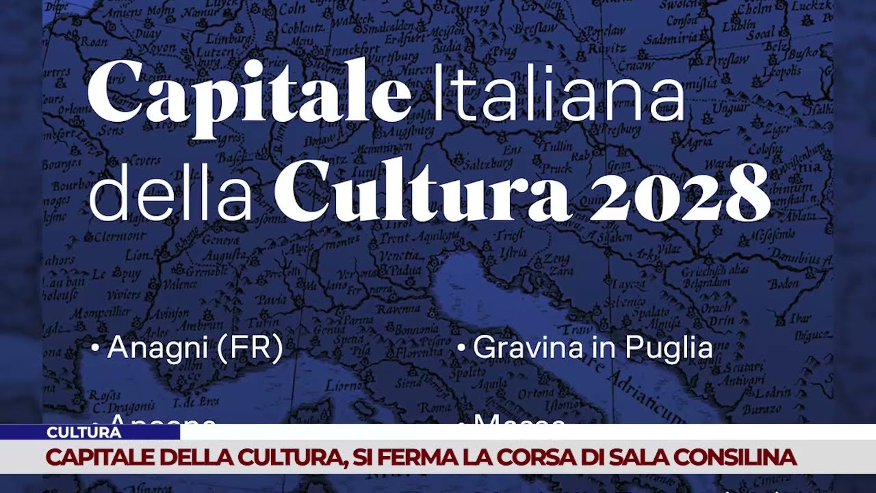 CULTURA. CAPITALE DELLA CULTURA, SI FERMA LA CORSA DI SALA CONSILINA