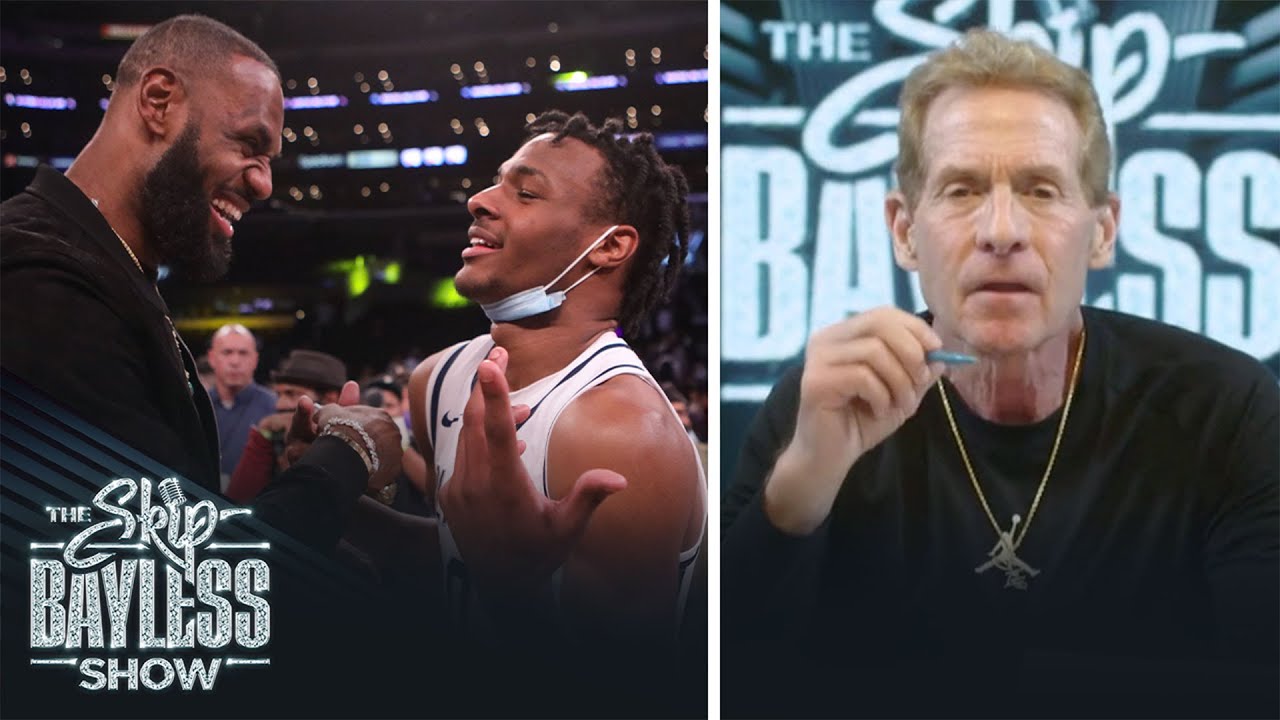 Skip Bayless: LeBron James pushing to play with Bronny in OKC | The Skip Bayless Show