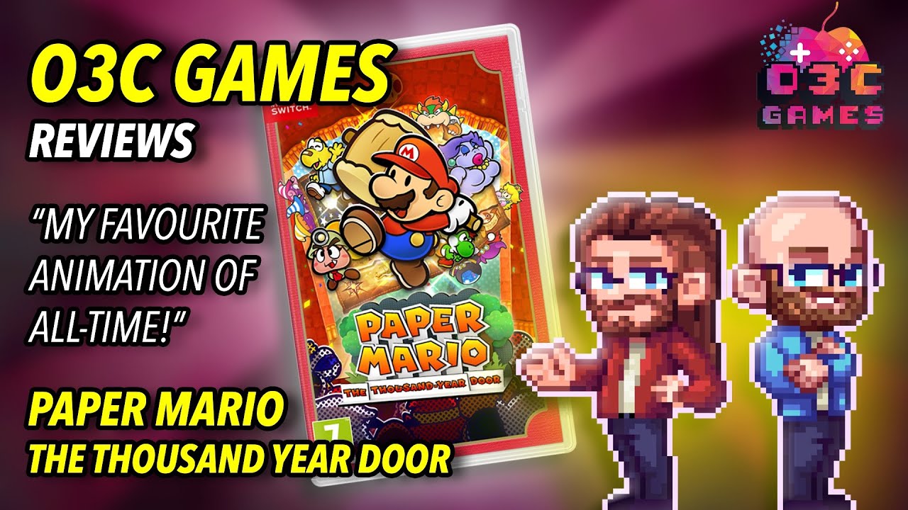O3C GAMES REVIEWS Paper Mario: The Thousand Year Door (Nintendo, 2024)