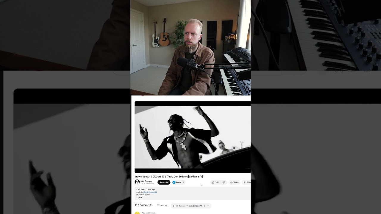 Can You Tell This Song was Made with AI? (Travis Scott AI Cover) #AI #TravisScott