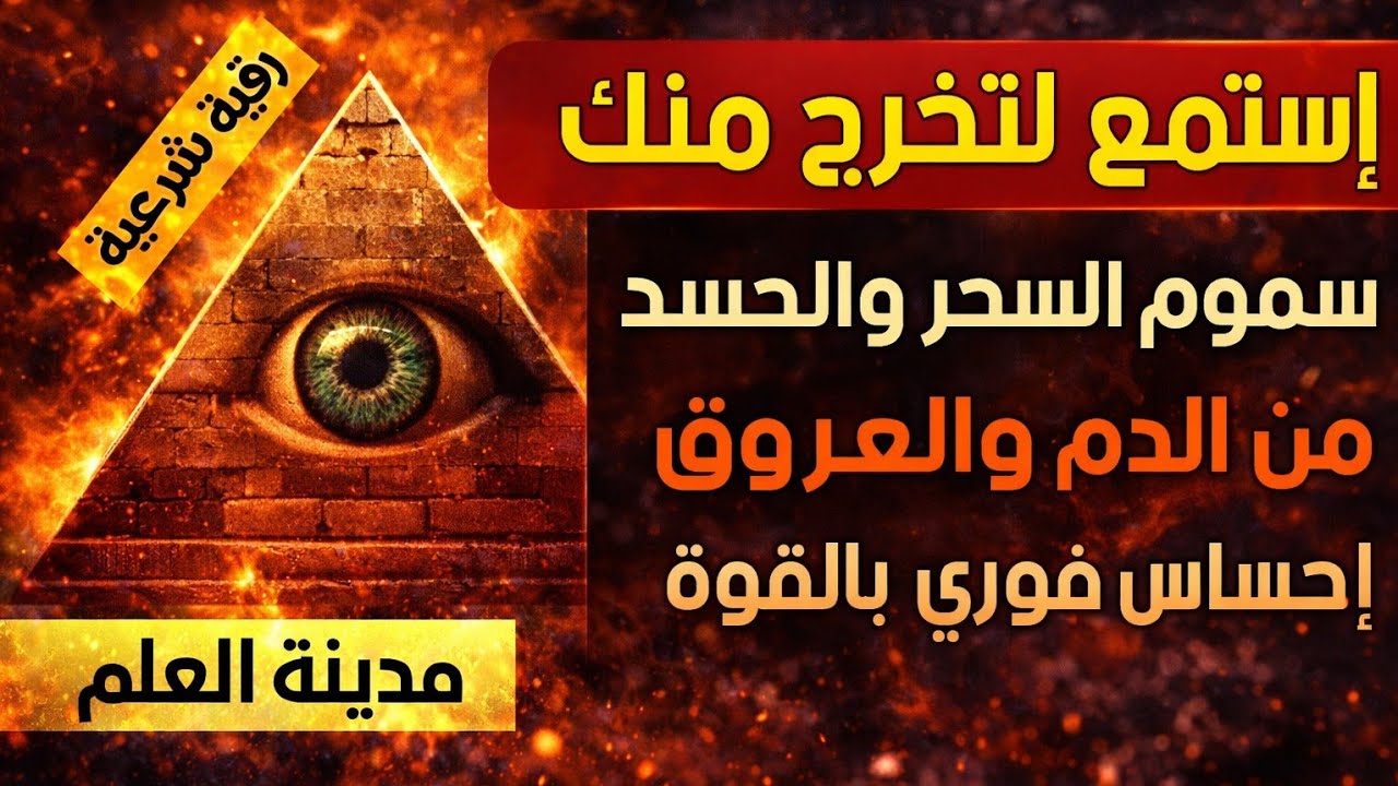 رقية سحب سموم السحر والعين من الدم والعروق والعظام والمفاصل وتطهير البدن بالكامل ستشعر بنشاط كبير