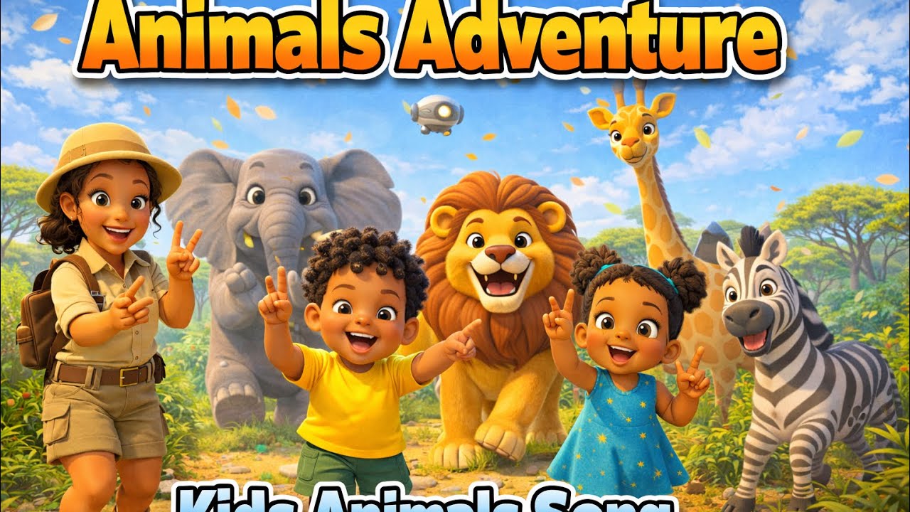 Animals Adventure Nursery Rhymes | Old MacDonald Sing-Along (Moo Baa Oink Neigh!)