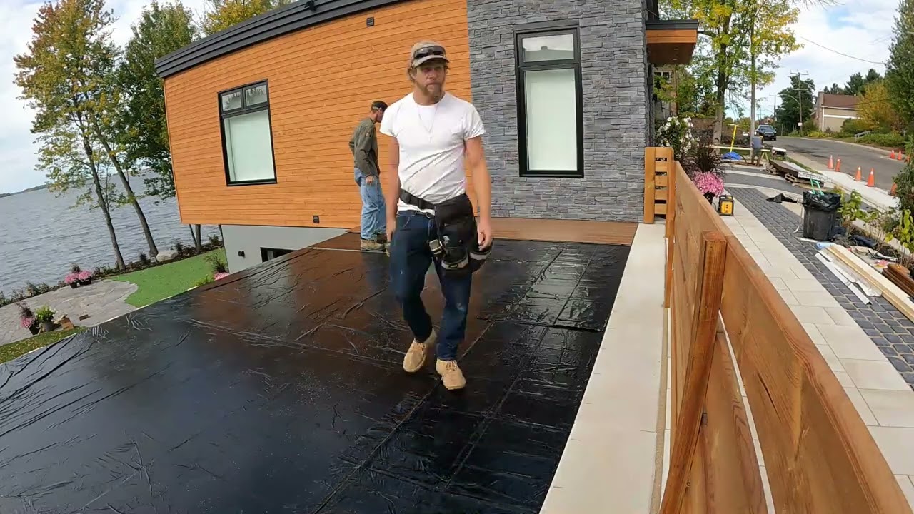 TREX DECKING ANYONE? STARTING TO GET FINISHED