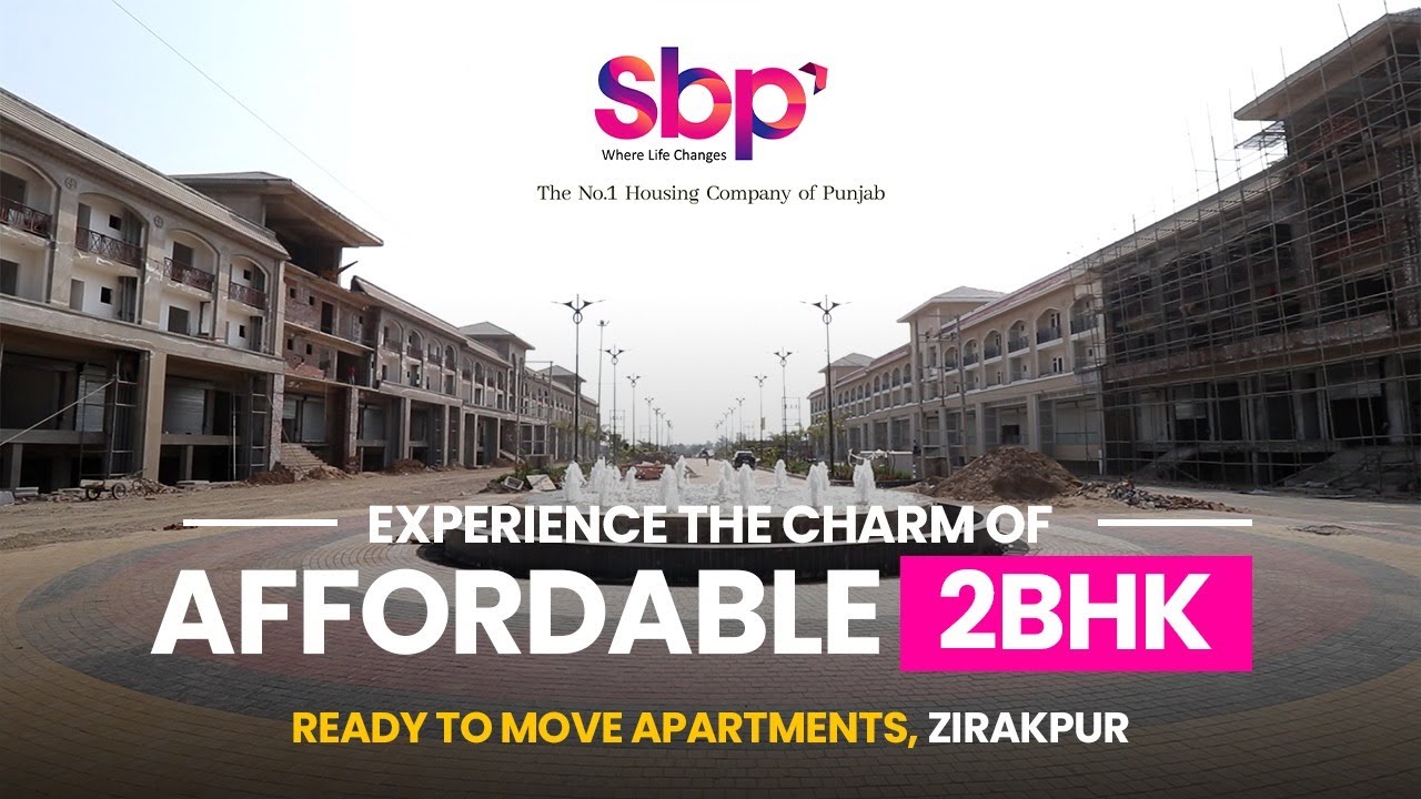 SBP - City of Dreams Zirakpur | 2bhk &3bhk Flats / Commercial Showrooms & SOHOs #cityofdreams