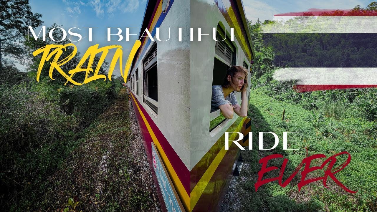 BEST TRAIN Route in Thailand - Chiang Mai to Sukhothai | Exploring the Old kingdom #thailand