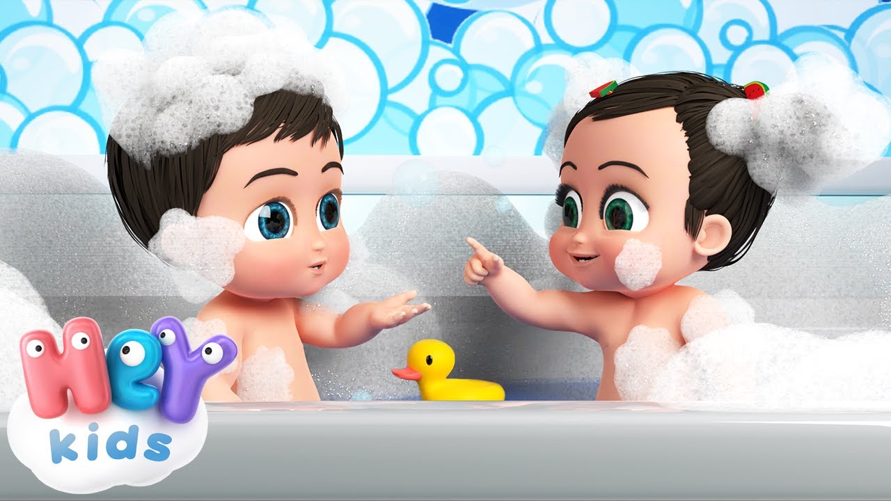 Bubbelbad 🛀 Bada-s&aring;ngen | Barnprogram & S&aring;nger - HeyKids Svenska