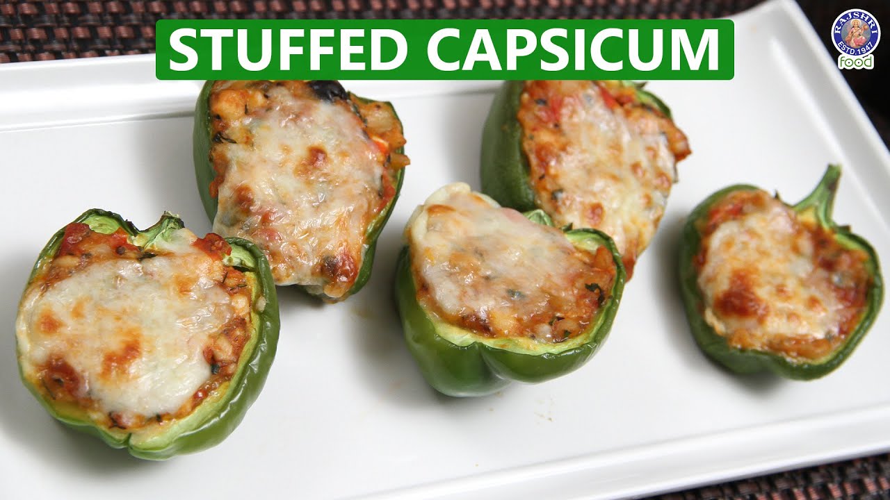 Stuffed Capsicum | Bharwan Shimla Mirch | Paneer Stuffed Bell Pepper | Easy Appetizer | Chef Ruchi