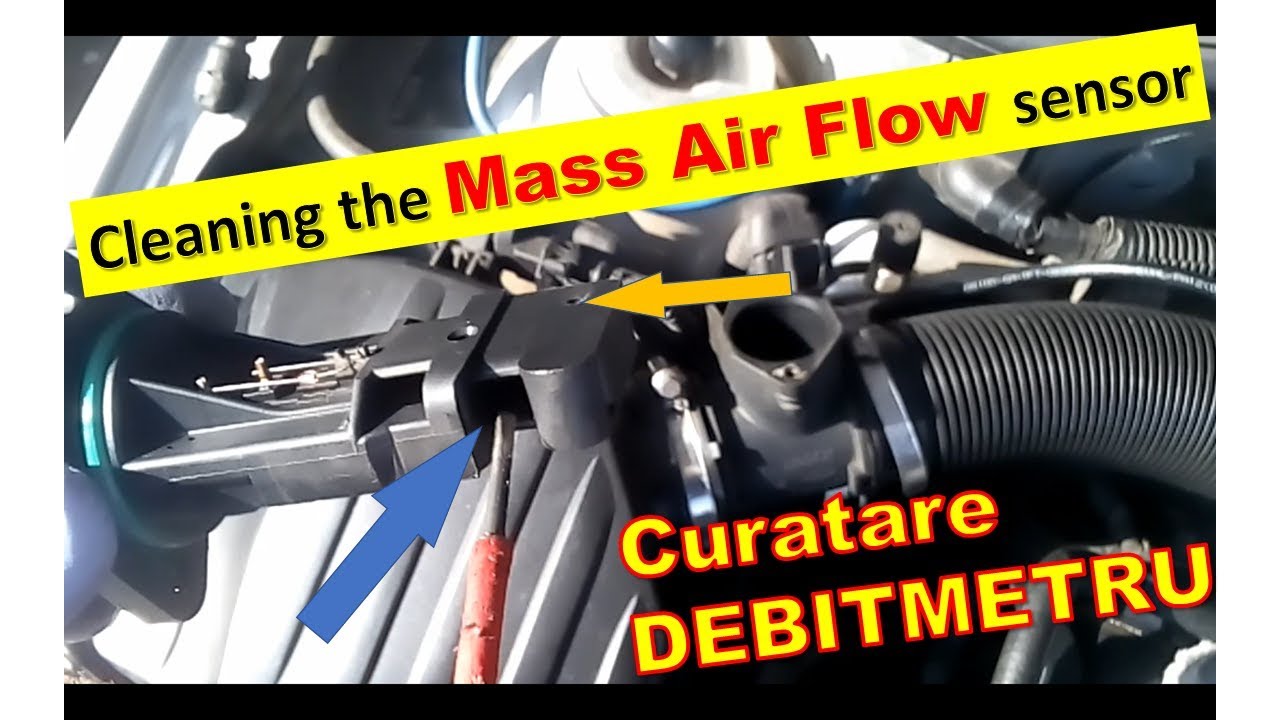 Curatare Debitmetru Corsa C   How to Clean a Mass Air Flow sensor