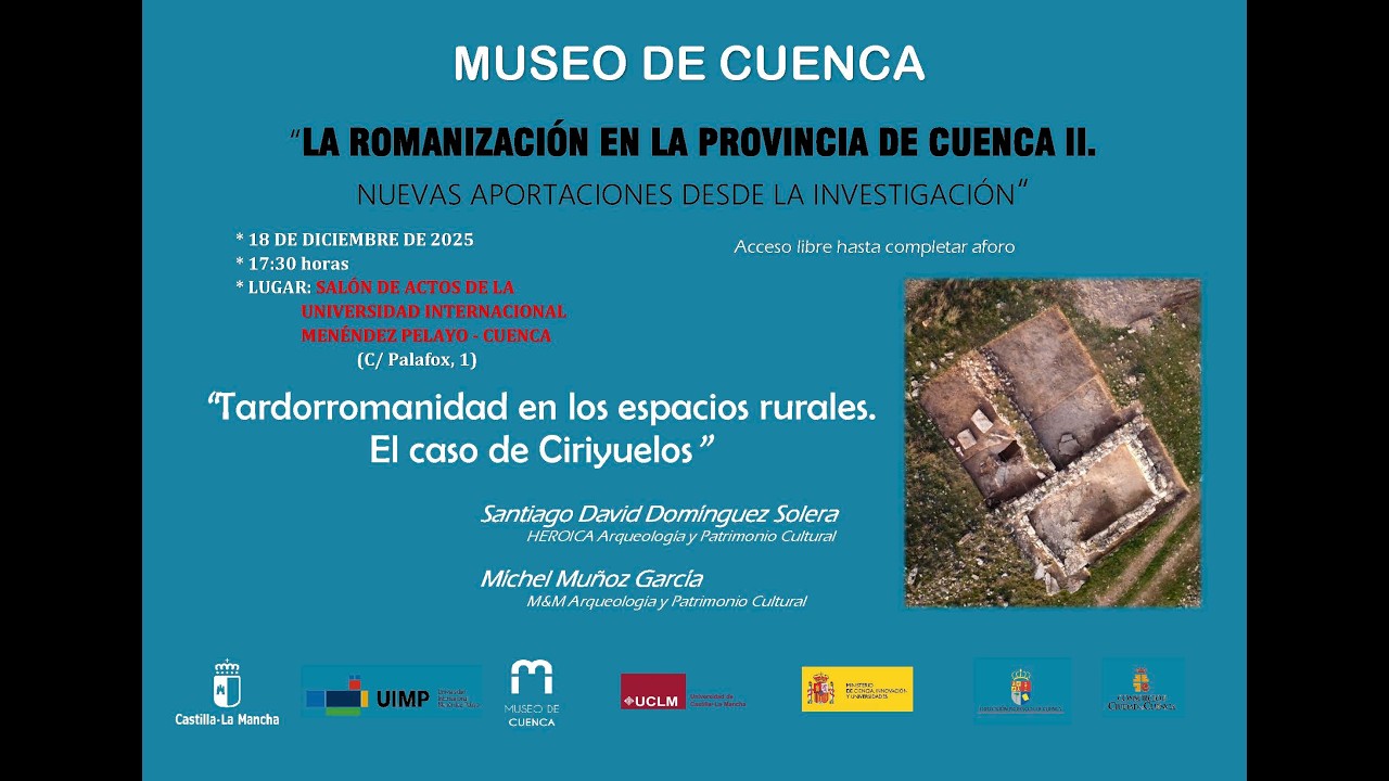 Tardorromanidad en los espacios rurales. El caso de Ciriyuelos (Chumillas), por Michel Muñoz