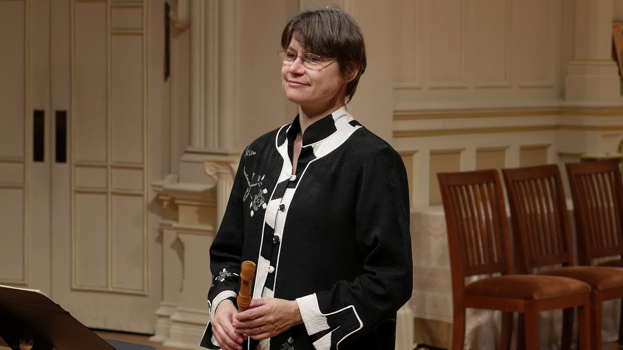 Jacob van Eyck: Courant, of Harte diefje waerom zoo stil; Hanneke van Proosdij, recorder