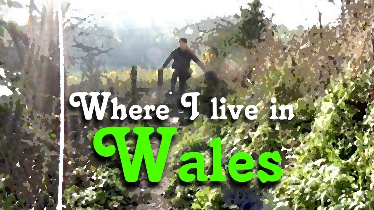 Where I live in Wales. Dinbych/Denbigh  #Wales.  WelshBloke Walking