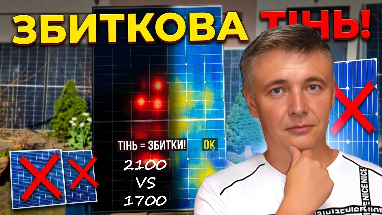 Як затінення впливає на сонячні панелі? Досліджуємо!