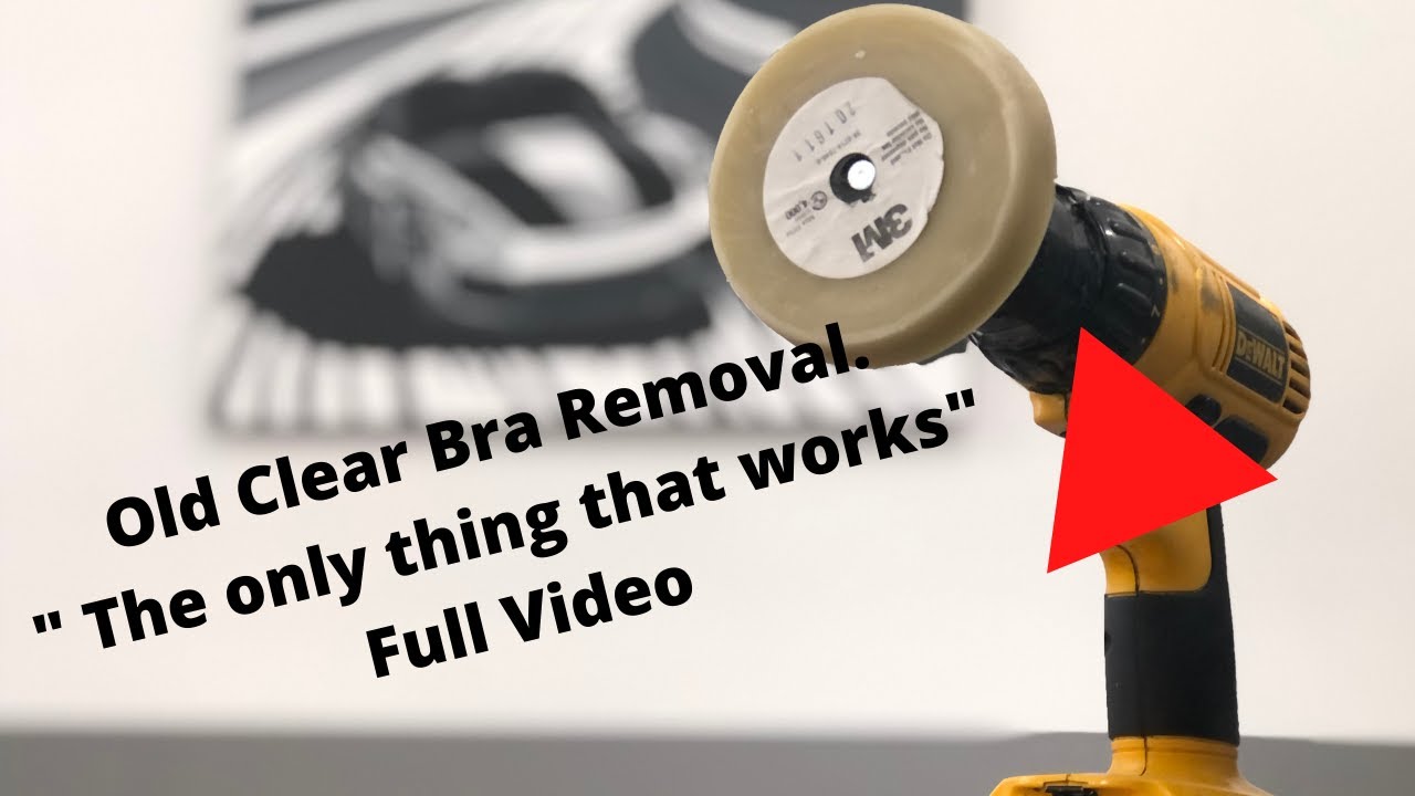 Old Clear Bra Removal (The only thing that works)!!