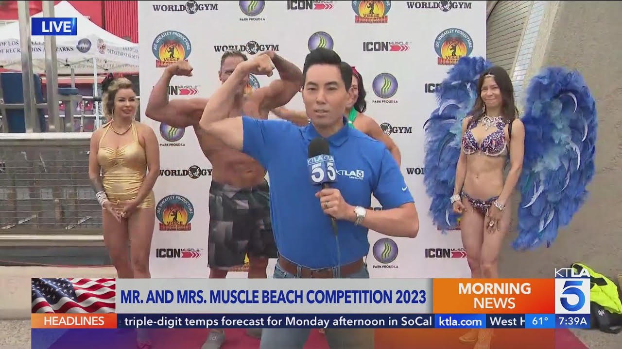 Get pumped up at Mr. and Ms. Muscle Beach competition in Venice