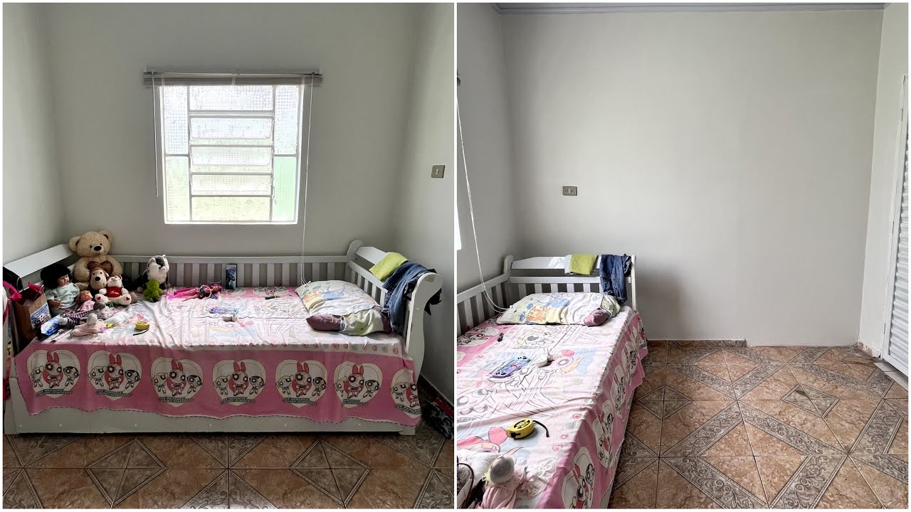 TRANSFORMEI esse QUARTO e o Resultado ficou INCRÍVEL!! VEJA ATÉ O FINAL QUE VOCÊ VAI SE EMOCIONAR!!