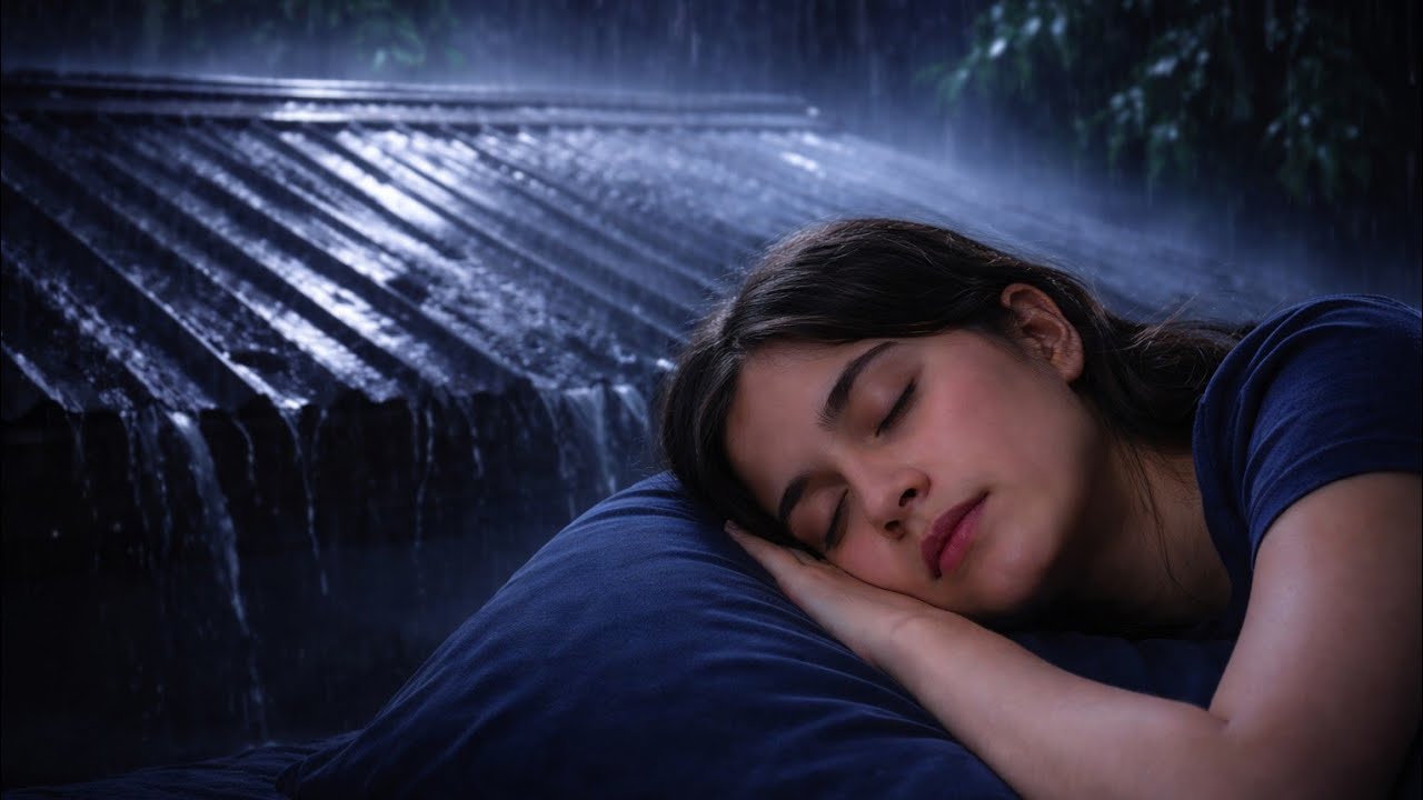 Deep Sleep in 3 Hours 🌧️ Relaxing Rain Sounds for Sleeping & Stress Relief #rain #sleepsolution 