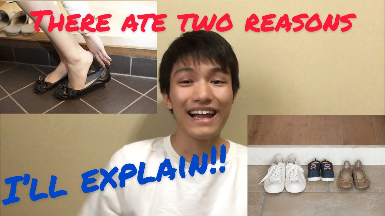 Why do Japanese people take off their shoes inside their house?