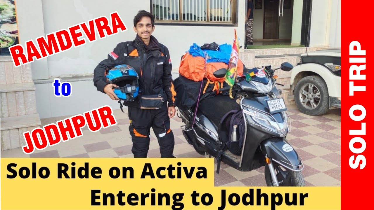 Ramdevra to Jodhpur | Rajasthan Solo Ride on Activa | Rajasthan Trip | Entering to Jodhpur | Ep: 24