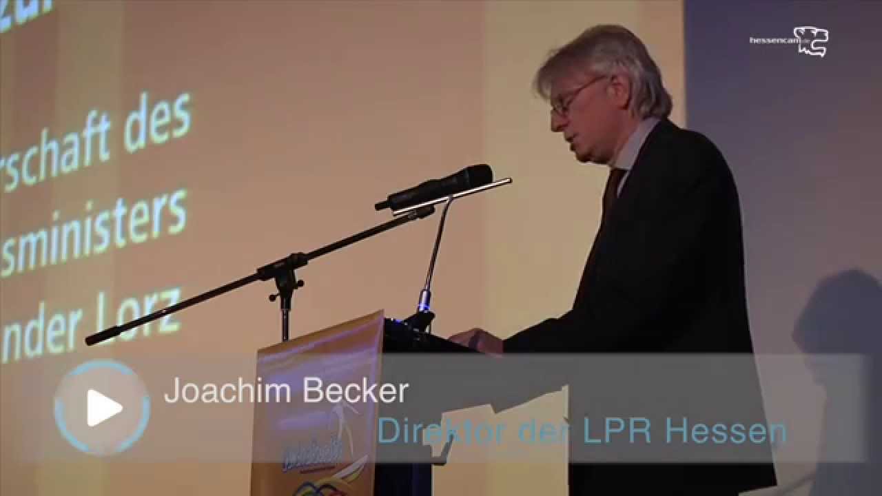 MedienKompetenzPreis Hessen - Begr&uuml;&szlig;ungsreden