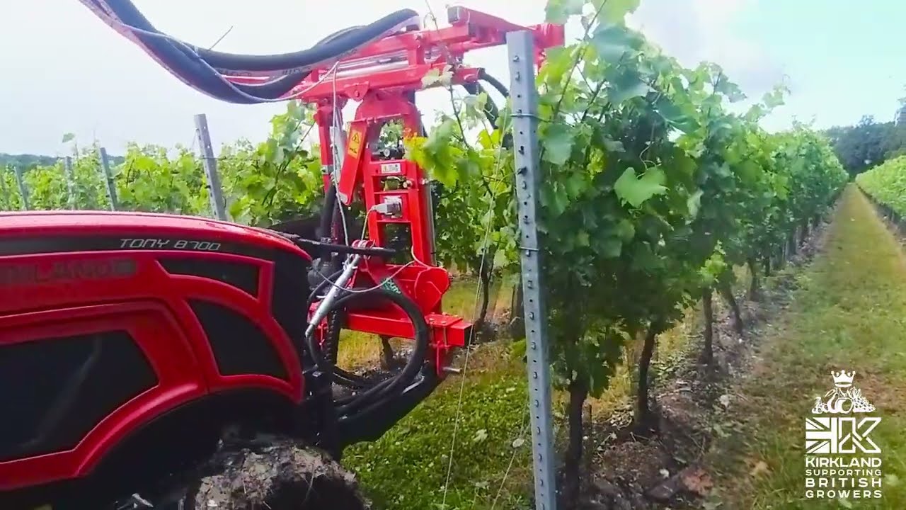 OLMI Leaf Remover for UK Vineyards - Kirkland UK