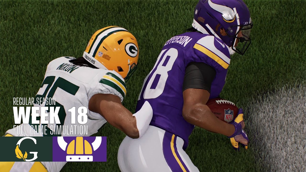 Packers vs. Vikings | 2025-26 Season Week 18 | Madden NFL 26 Simulation
