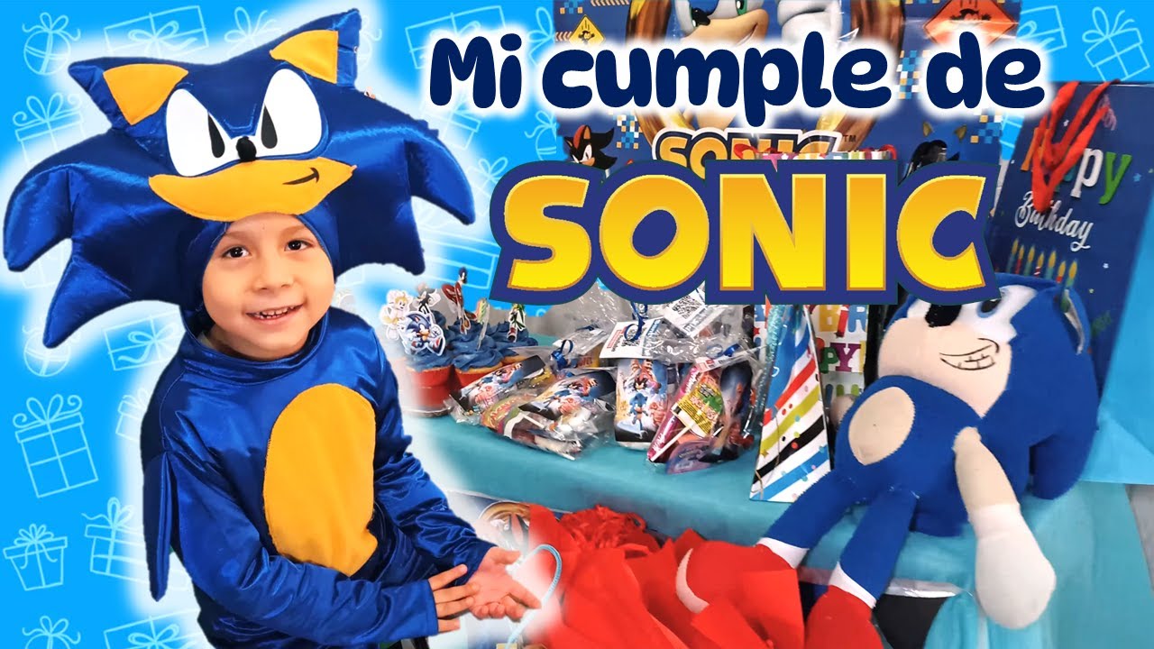 FIESTA de SONIC en la Escuela | SANTYKID